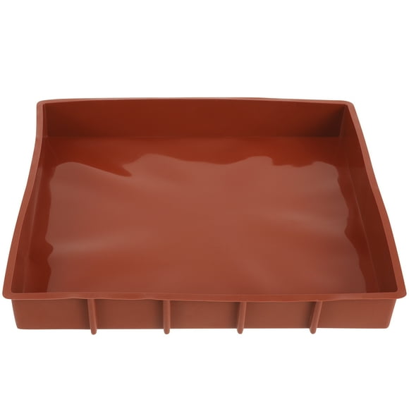 Molde rectangular para pan, pastel, silicona, bandeja para hornear pan tostado, herramienta para hornear