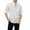 M7-1, variant on HAOYUNL Men's Pullover Shirts Male Cotton Casual Long Sleeve Shirt Solid Button Down Stand-Up Collar Loose Summer Shirts with Pocket S-3XL