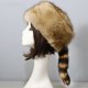 thumbnail image 5 of Hopeup Winter Hat Imitation Fur Raccoon Tail Round Flat-topped Ear Protectors Warm And Thick Tw, 5 of 5