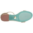 thumbnail image 6 of Blue by Betsey Johnson Women's SB-MARI Heeled Sandal 8.5 Gold, 6 of 6