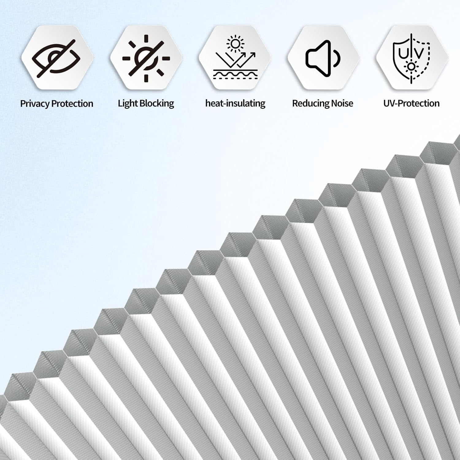 Arch Window Shades Half Circle Blackout Cellular Shades Cordless No Drill Blinds for Windows Half Moon Honeycomb Fabric No Tools Room Darkening Shades Easy Install (1PCS White 72" W X 36" H)