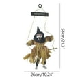 thumbnail image 3 of Moocorvic Halloween Hanging Ghost Decoration Pendant Glowing Ghost Called Witch Hanging Ghost Horror Skull Ghost Tricky Scary Props, 3 of 6