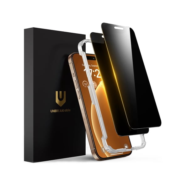 Protector de pantalla de privacidad UnbreakCable para iPhone 16 Pro