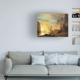 thumbnail image 2 of Trademark Fine Art Albert Biersdant Sunset in the Rockies Canvas Wall Art - 35x47, 2 of 5