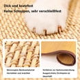 thumbnail image 6 of Cat Scratcher Mat, Protect Furniture with Durable & Clean Surface, Natural Sisal Offers a Safe Scratching Experience, Anti Slip Design Keeps the Horizontal Cat Floor Mat Stable, 6 of 8