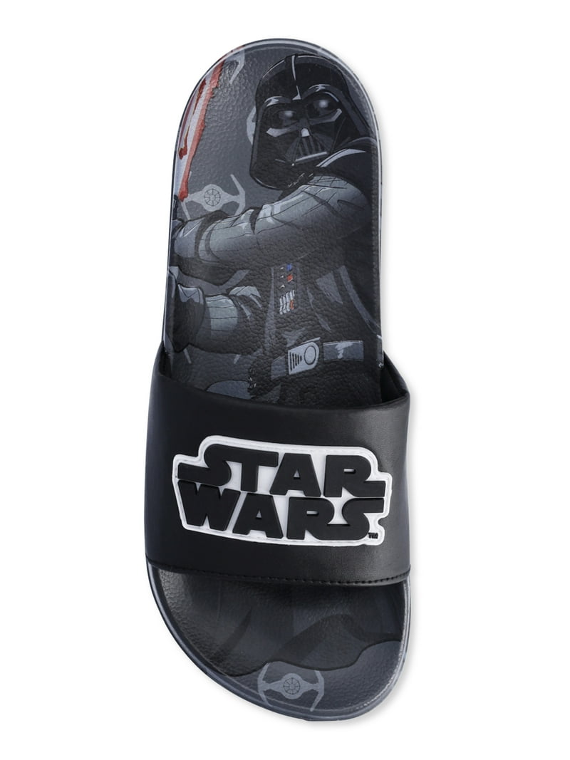 Star Wars Galactic Black Sandals Star Wars Galactic Black Sandals main image 2