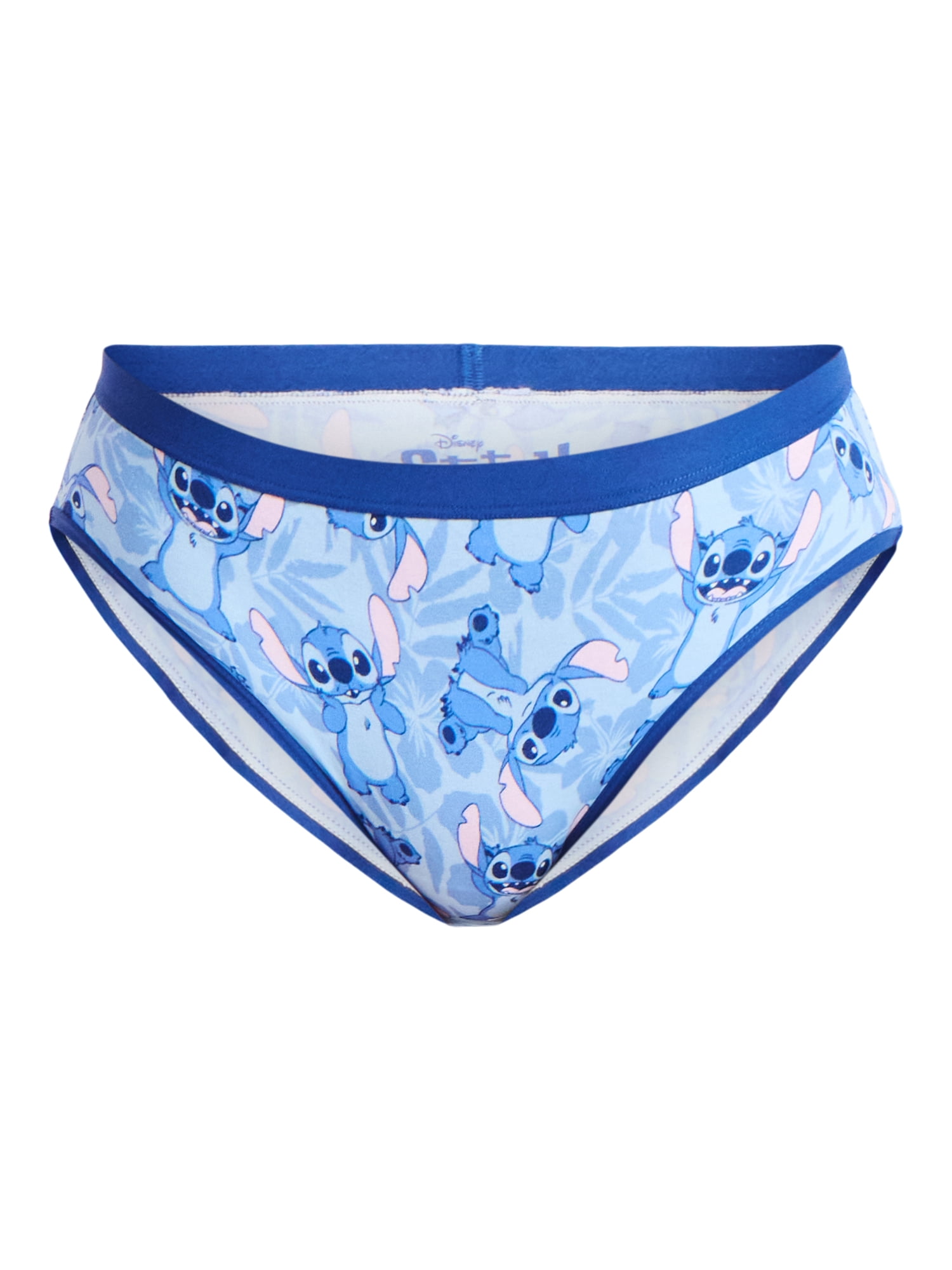 Disney Stitch Womens Hipster Panties, 3-Pack, Sizes S-XXL