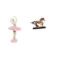 thumbnail image 1 of Figura De Caballo Bailarina, Escultura De Resina Para Niña, Obra De Arte Coleccionable, Adorno, Estatua, Regalo De Cumpleaños, Recuerdo Novedoso, Decoración De Escritorio, 1 of 8