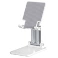 thumbnail image 3 of Tablet desktop double pole folding lifting universal bracket (white), 3 of 6