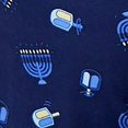 thumbnail image 2 of FAMILY PJs Ensembles Tricot Marine Bande Élastique Imprimé Manches Longues Col Rond Jambe Droite Taille Quotidienne 1X, 2 of 2