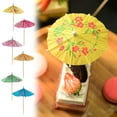 thumbnail image 1 of Xihbxyly Mini Sombrillas de Cóctel, 144 Palillos para Bebidas Tropicales, Sombrilla de Papel de Colores, Ideal para Fiestas Luau En La Playa, Decoraciones de Piscina de Verano, Guarnición Versátil pa, 1 of 7