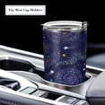 thumbnail image 5 of SKYSONIC Colorful Nebulae 12 oz Stainless Steel Insulated Mug, Double Vacuum Insulated Travel Mug with Lid and Straw, 5 of 7
