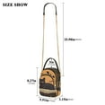 thumbnail image 2 of FORMRS Crossbody Bag for Women Quilted Travel Shoulder Cell Phone Purse with Chain Strap Handbag, Orange Halloween Cat, 2 of 7