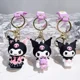 thumbnail image 3 of Sanrio-Llavero de dibujos animados de Hello Kitty, figuras de acción de Kuromi My Melody, modelo de PVC, llavero, estatuilla Cinnamoroll, regalos de cumpleaños, 3 of 5