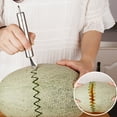 thumbnail image 2 of RBCKVXZ Kitchen Tools Pizza Knife Cake Shovel Three Hole Shovel Small Shovel Cheese Shovel Leather Knife Ice Cream Spoon Nucleator Bottle Opener Potato Knife Carving, Kitchen Gadgets, 2 of 3