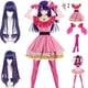 thumbnail image 2 of Disfraz de Anime OSHI NO KO Ai Hoshino para niña y mujer, vestido rosa Lolita, traje de falda, ropa de juego de rol para Halloween, 2 of 4