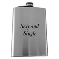 thumbnail image 5 of Hip Flask Plus Stainless Steel 8oz Custom Novelty Flask - Funny Humor Design, 5 of 9