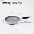 thumbnail image 2 of Sartén antiadherente de aluminio para sartén de cocina Omelet Pancake Utensilios de cocina con mango remachado Inducción compatible 8 pulgadas / 10 pulgadas / 11 pulgadas Sartén 26cm S Baoblaze Sartén de aleación de aluminio, 2 of 8