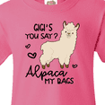 thumbnail image 4 of Inktastic Gigi's You Say Alpaca My Bags Youth T-Shirt, 4 of 5