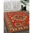 thumbnail image 3 of Ahgly Company Machine Washable Indoor Rectangle Traditional Red Area Rugs, 2' x 3', 3 of 7