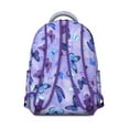 thumbnail image 3 of "Trendy Butterfly Floral Bookbag - Large School Backpack for Teens & Adults, Water-Resistant & Comfortable, Fashionable Gift", 3 of 6