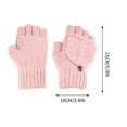 thumbnail image 4 of CASAFUN USB Heated Gloves Fingerless for Men Women USB Electric Hand Warmers Gloves Winter Knitting Heated Gloves Warm Full Half Heating Gloves Rechargeable Washable, 4 of 5