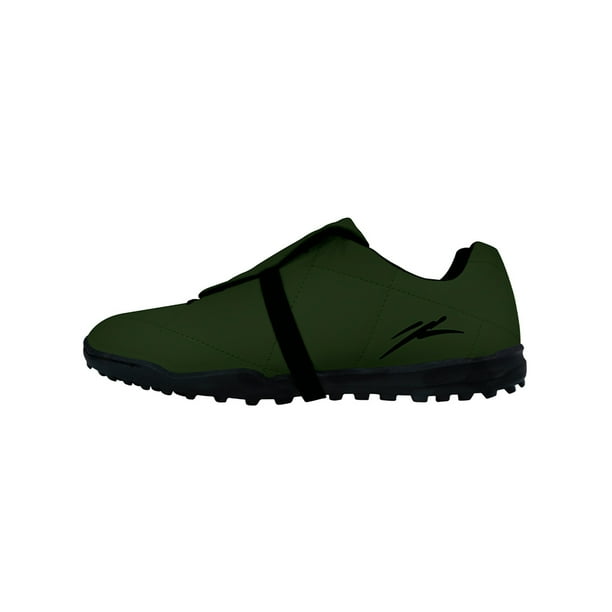 Tenis de Futbol Rapido Atletica 19230405 Turf Hombre Verde militar