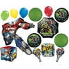 Transformers Birthday Party Supplies Optimus Prime and Bumble Bee Balloon Bouquet Decorations