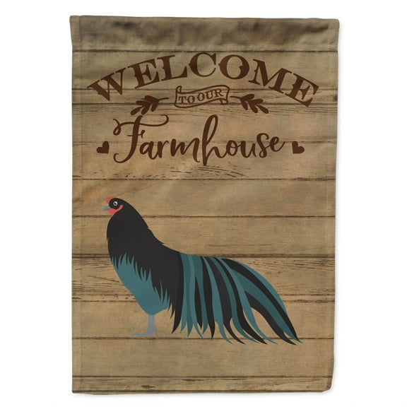Carolines Treasures CK6777GF Sumatra Chicken Welcome Garden Size Outdoor-Flags, Multicolor