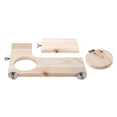 thumbnail image 3 of Hamster Wooden Platform Set, Helpful Chinchilla Wooden Platform DIY Safe  For Chinchilla For Samll Pets For Hamster, 3 of 8