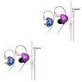 thumbnail image 4 of Methold AK6 PLUS Auriculares con cable Jack de 3,5 mm Auriculares con cancelación de ruido Cable desmontable Manos libres Auriculares coloridos con Colorido con micrófono 2piezas, 4 of 5
