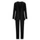 thumbnail image 5 of Conjuntos de Camisas Para Mujer Traje de Negocios Trajes de 2 Piezas Abrigos de Manga Larga Tops Conjuntos de Pantalones Largos Sólidos Odeerbi  ODB127614, 5 of 9