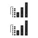 thumbnail image 4 of Greeniant MGPCQB 3 unids/set nuevo PPG para Keymod Universal Handguard Rail Panel cubierta mango bloqueo Kit accesorios de herramientas de negro 2piezas Greeniant CBP170441, 4 of 6