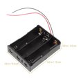 thumbnail image 2 of 6pcs Wired 3 x 3.7V AA Battery Holder Plastic Case Battery Storage Case, 2 of 4