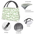thumbnail image 4 of Easygdp Cute Frog Bolsa de Almuerzo Insulada Reutilizable, Bolsa de Mano y Bandolera para Oficina, Trabajo, Viajes, 4 of 6