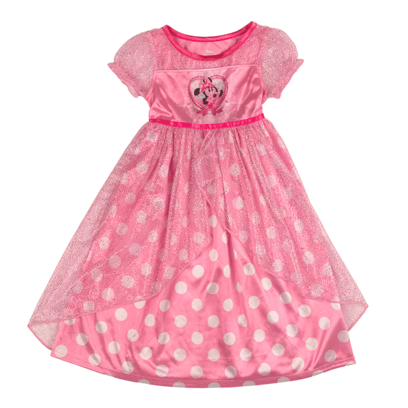 Minnie Mouse Toddler Girl Fantasy Nightgown Pink Minnie Sleepwear Gown