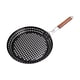 thumbnail image 1 of Partita de parrilla Bakeware Redonda BBQ RIRDDLE Cocina al aire libre para mochileros para mochileros, 1 of 9