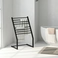 thumbnail image 2 of Costway 2-in-1 Towel Warmer Rack Freestanding Wall Mounted with LED Display Built-in Timer, 2 of 9