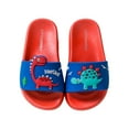 thumbnail image 2 of SEMPAI toddler Boys Girls Beach Pool Slides Sandals Home Dinosaur Slippers Soft Shoes Up to 65% off, 2 of 7