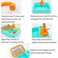 thumbnail image 3 of Bird Bathtub Parrot Shower Box Bathing Tub Container Cage Accessory For Small Medium Parakeet Cleaning Supplies, 3 of 5