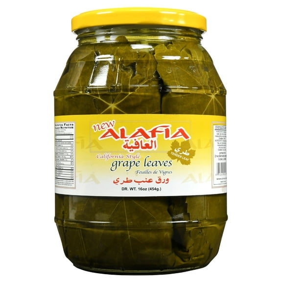 Ziyad Al Afia Grape Leaves 16 Oz Jar