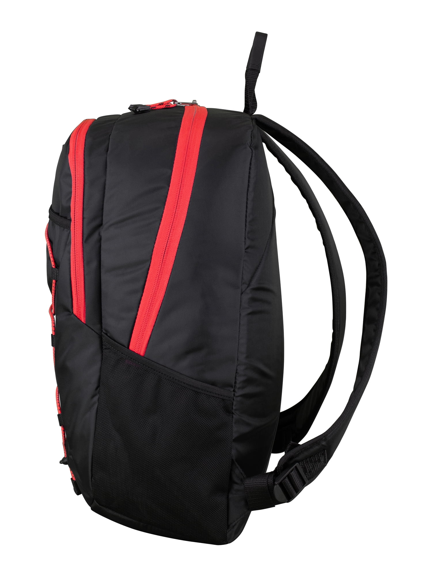 Eastsport Unisex Trailblazer Backpack, Black/Red
