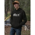 thumbnail image 2 of Rock It Lightning. Hoodie Men -Image by Shutterstock, Male Large, 2 of 4