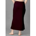 thumbnail image 3 of Trendmalls Lycra Spendex Saree Shapewear Petticoat for Women-P01-Purple, 3 of 6