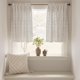 thumbnail image 3 of Cortinas Jinchan Boho de lino, 91 x 91 cm, rayas grises, 2 paneles, 3 of 8