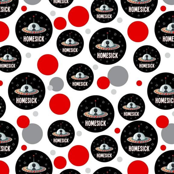 Homesick UFO Alien Funny Premium Gift Wrap Wrapping Paper Roll