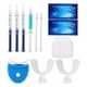 thumbnail image 2 of Gel blanqueador antialérgico para dientes, juego de toallitas blanqueadoras con luz azul fría y LED eléctrica, 2 of 8