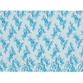 thumbnail image 2 of Zelouf Pleasance Floral Lace  [ 1Yrd Panel ]  , Sewing, DIY, Crafts Fabric by the Yard, Audacious Teal, 1 Yard, 2 of 2