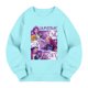 thumbnail image 3 of Moonsky Sudadera de cuello redondo Pop De-on - Sudadera de manga larga con estampado del cantante HUNTR/X - Sudadera de cuello redondo y manga larga para hombre y mujer Azul claro 120, 3 of 4