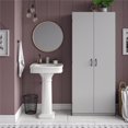 thumbnail image 1 of Dawson 72" Armoire de rangement, gris tourterelle, 1 of 9
